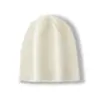 Gorro Unissex Macio de Caxemira Sem Costura Estilo Outono/Inverno Novo Borda Enrolada Espessado Quente Malha Casual Soltinho