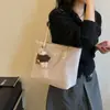 Bolso de mano estilo coreano para mujer, nuevo modelo 2026, bolso tote casual de gran capacidad, bolso de hombro y axila a la moda