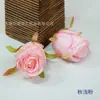 Pintura al Óleo Flor Imitación Rosa Rosa Búlgara de Seda Verdadera Decoración para Mesa de Café Mesa de Comedor Atrezo para Fotografía Atmósfera
