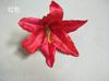 Flores de Lirio de Seda Artificial Cabeza de Flor de Lirio para Boda 18cm Arco de Lirio Falso Decoración Flores Falsas Mayoreo
