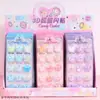 Pegatinas Lindas de Zoo 3D Pop-Up Brillantes en Relieve Caricaturas Lindas Resina Cristal DIY Pegatinas