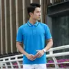 Ropa Deportiva de Grupo para Verano Camiseta de Manga Corta con Cuello Polo para Hombre y Mujer Camiseta Polo para Pareja Top de Algodón Camisa Publicitaria Ropa de Trabajo Estampada