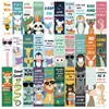 30 Marcadores de Livro de Animais, Cartões de Papel Criativos, Marcadores de Página para Leitura, Dobradores de Livro Essenciais para Alunos com Bom Aparência