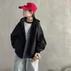 Chaqueta de Primavera para Niños 2026 Estilo Nuevo Niños Grandes Ropa de Otoño Holgada Estilo Primavera y Otoño para Niños Cortavientos Guapo Elegante