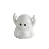 Lindo Porta Palillos con Forma de Fantasma para Sala de Estar y Mesa de Comedor del Hogar, Caja para Bastoncillos de Algodón, Frasco para Guardar Hilo Dental, Decoración de Escritorio