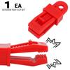 Clip para Lona de Carpa de Exterior Toldo Hebilla Fija a Prueba de Viento Accesorios de Plástico Hebilla Reforzada para Cuerda de Viento Clip para Carpa Grande