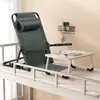 Silla de Asiento de Cama sin Patas con Respaldo Dormitorio Universitario Persona Perezosa Sillón de Juego Sofá Taburete Marco de Soporte