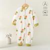Mameluco Tipo a para Bebé Recién Nacido de Otoño e Invierno para Niños y Niñas, Ropa para el Hogar de Algodón Puro con Aire Acondicionado, Ropa para Gatear para Bebé con Mangas Largas