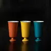 Mo Ji High Fragrant Tea Cup Kung Fu Tea Set Ceramic Tea Cup pintado à mão Autumn Water Orchid Tea Single Cup