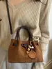 Shuai Mijia 2026 Otoño Nueva Moda Bolso de Mano Bolso Cubo para Mujer Casual Chic Simple Bolso de Hombro Cruzado