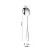 Cuchillo y Tenedor Cuchara de Acero Inoxidable al por Mayor Cuchara de Mesa para el Hogar Cuchillo y Tenedor para Filete Estilo Occidental Cuchara para Postre Café Tenedor para Fruta Vajilla