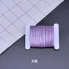 Cinta Delgada 2mm Cinta de Satén Cinta de Colores Cinta de Seda Cinta para Decoración de Muñecas Hechas a Mano Cinta para Regalos DIY Cinta para Marcadores de Libros Cinta para Coletas