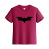 Comércio Exterior Verão Cor Sólida Algodão Manga Curta Camiseta Roupas Infantis Meia-manga Roupas Pai e Filho Roupas de Aula LOGO Estampado Camiseta Básica