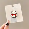 Broche de Peluche de Santa Claus Insignia Ambiente Festivo Accesorios a Juego Árbol de Navidad Muñeco de Nieve Pin Lindo