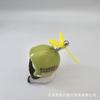 Adorno de Coche de Panda, Panda Rojo, Pato Rompevientos, Casco de Motocicleta, Accesorios para Vehículos Eléctricos, Decoración Interior de Coche, Uso en Coche