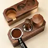Accesorios Creativos para Cafetera de Madera Maciza Personalizados, Varios Estilos, Soporte DIY, Fabricante Ofrece Grandes Cantidades y Precios Competitivos