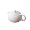 Bule de Cerâmica Jade Grande Jogo de Chá Kung Fu Bule de Porcelana Jade Branca Único Bule Xi Shi de Mão Xícara de Chá Atacado