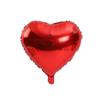 Ramo amor globo de película de aluminio 18 pulgadas forma de corazón globo de papel de aluminio amor caja de regalo ramo arreglo floral materiales de embalaje al por mayor
