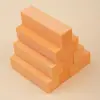 Fornecimento exclusivo transfronteiriço de bloco de polimento de algodão de alta elasticidade em quatro lados, em formato de tofu colorido, para conjunto de modelagem e polimento de unhas para manicure