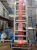 Máquina extrusora de película con banda de color