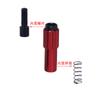 Bicicleta de montaña bicicleta de carretera velocidad variable regulador coaxial 4mm cambio de mano rejilla fija tornillo de ajuste fino sección media tornillo de ajuste fino