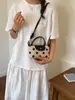 Bolso de mano de lunares a la moda, bolso de hombro de nicho con correa de cierre para mujer, moderno, elegante, fresco, casual, bandolera versátil para debajo del brazo