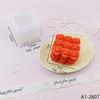 Molde de Silicona para Vela de Aromaterapia de Corazón de Rosa Tridimensional Manualidades Molde para Jabón DIY Molde para Hornear Pasteles