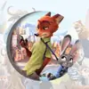 Insignia de Zootopia Lata Fina Destello Láser Estrella Animación Periféricos Colgantes Adornos Venta al por Mayor
