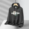 Sudadera deportiva para hombre engrosada, nuevo modelo 2025, chaqueta con capucha para primavera y otoño, top casual de moda de marca ins