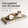 Tabla rascadora para gatos, nido para gatos, tabla para afilar uñas, papel corrugado duradero, no suelta pelusa, juguete para gatos, accesorios para gatos, autoentretenimiento para aliviar el aburrimiento