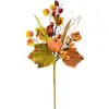 Calabazas de Espuma Personalizadas Transfronterizas, Hojas de Otoño, Festival de la Cosecha, Decoraciones de Acción de Gracias, Calabazas de Otoño de Venta Caliente al por Mayor