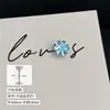 Pendientes de Acero de Titanio 316L Corte de Flor de Mano Genuinos Pendientes para Agujero de Oreja Austriaco Stud para Cartílago de Oreja Ajuste de Garras de Acero de Titanio Producto Terminado