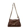 Bolso de Alta Gama Personalizado de Fábrica para Mujer, Nuevo Bolso Grande Versátil y a la Moda de Cuero Suave para el Hombro/Axila, Bolso Casual con Cadena