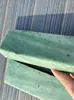 Obsidiana Pura Material de Hoja Larga Cuadrado Piedra Cruda Cortada en Tiras Largas Cuchillo de Obsidiana para Manualidades