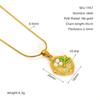 Colgante de Tulipán Retro Francés Pintado al Óleo para Mujer, Diseño Nicho, Elegante Collar de Cadena para Clavícula de Acero de Titanio para Mujer