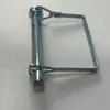 Venda Direta de Fábrica Pino de Travamento Quadrado Pino de Aço Carbono Pino Quadrado Galvanizado Pino de Posicionamento Pino Elástico Anel de Puxar Pino de Travamento Pino de Segurança