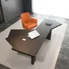 Nuevo Escritorio de Oficina de Madera de Nogal Negro Estilo Chino Norteamericano, Escritorio de Computadora Estética Estilo Song, Escritorio de Escritura, Mesa de Té para Sala de Té, Muebles de Madera Maciza