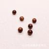 Joyería Binxin cuentas de palo de rosa negro cuentas de grano de madera natural cuentas sueltas agujero recto cuentas redondas diy pulsera de cuentas de Buda material para abalorios