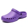 Zuecos de quirófano para hombre y mujer, Zapatos quirúrgicos de Eva Baotou antideslizantes, Suelas suaves, Pantuflas médicas transpirables al por mayor