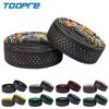 Manillar de Carretera TOOPRE con Correa de Bicicleta Fly Muerto de Silicona Antideslizante Transpirable Absorbente de Sudor Agujero Curvo Manillar