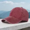 Sombreros Lavados Estilo Coreano para Exteriores Venta al por Mayor Personalizada Protección Solar de Verano Sombreros Vintage Gorras Visera Bordado de Logo