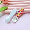 Acessórios de Resina DIY Desenho Animado Joias Gato Garfo Cola de Chantilly Grampo de Cabelo Capa de Celular Fivela de Sapato Chaveiro Pingente
