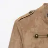 Chaqueta de Color Sólido Ajustada con Efecto Hebilla de Nudo Nueva Primavera 2026 AliExpress Transfronterizo 6318245