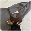 Bolso de diseño único con patrón tejido para mujer, nuevo bolso bandolera de moda transfronterizo para el día a día, bolso de hombro y cruzado retro casual