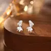 Brincos de Tarraxa Peixe Koi em Prata Esterlina S999 Chegaram Novo Estilo Chinês Delicados High-End Lazer Leve Versátil Design Moderno Brincos Dropshipping