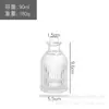 Botellas de Aromaterapia de Vidrio de Alta Calidad Estilo Nórdico en Stock, Botellas Vacías Transparentes, Gran Capacidad, Más Vendidos Transfronterizos, Botellas de Aromaterapia Reutilizables
