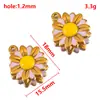 Colgante de Acero Inoxidable Hecho a Mano DIY Estilo Chino Colgante Corazón Lazo Trébol de Cuatro Hojas Colgante Colgante de Joyería