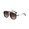Gafas de sol de moda cuadradas europeas y americanas 2026 para hombre, Gafas de sol retro con doble puente para exteriores con protección UV para hombre, Transfronterizo