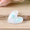 Accesorios Coloridos de Lentejuelas Ovalados Rayados Hechos a Mano DIY Corazón de Resina Pasador de Pelo Accesorios Decorativos Fabricante Mayorista