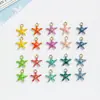 [Série Oceano] Contas de Estrela-do-Mar em Liga Metálica, Contas Soltas, Contas Espaçadoras, Pingentes, Pulseira DIY, Colar, Acessórios para Joias